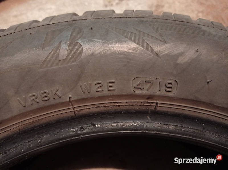 Opony zimowe Bridgestone 20555 R16 91H używane zima Kielce