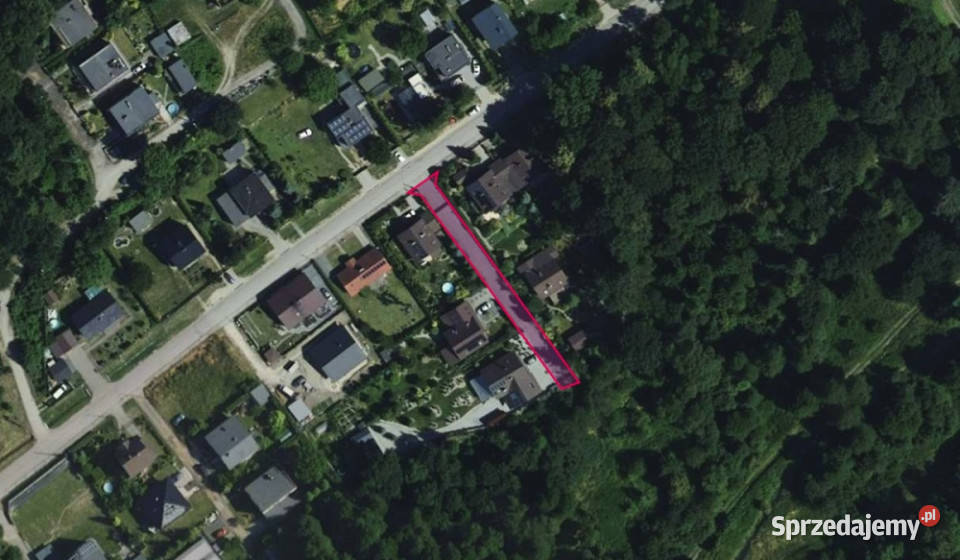 Syndyk sprzeda działkę droga dojazdowa śląskie Kamieniec