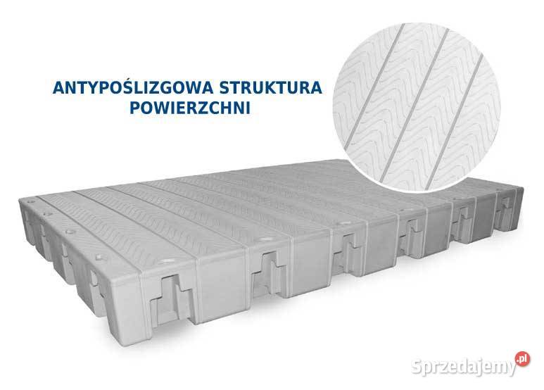 POMOST PŁYWAJĄCY MODUŁOWY 24m2 dolnośląskie Wrocław sprzedam