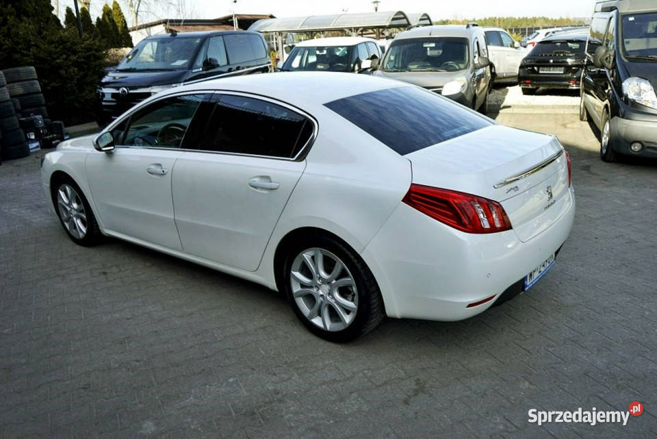 Peugeot 508 20HDI Xenony NAVI skóra 163 2011r I 1997cm3 mazowieckie Płock
