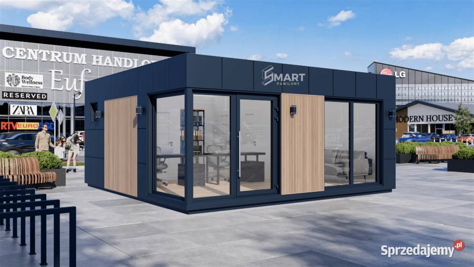 Biuro Modułowe Pawilon Handlowy Sklep 6x6 parter Toruń