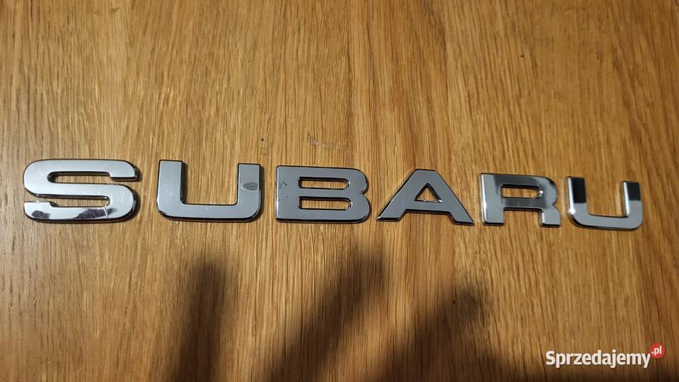 Emblemat klapa tylna Subaru z Impreza STI małopolskie sprzedam