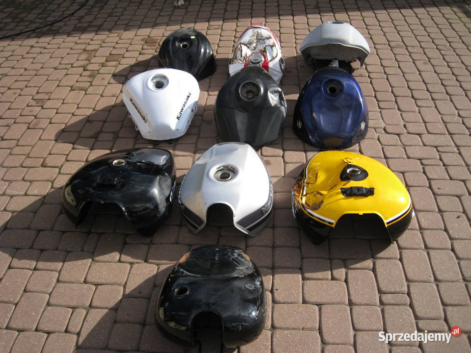 ZBIORNIK PALIWA Honda Kawasaki Suzuki Yamaha Elementy nadwozia