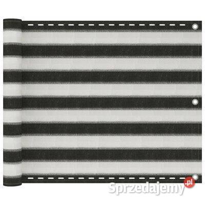 vidaXL Parawan ogrodowy HDPE 75x600 Antracytowy Warszawa sprzedam