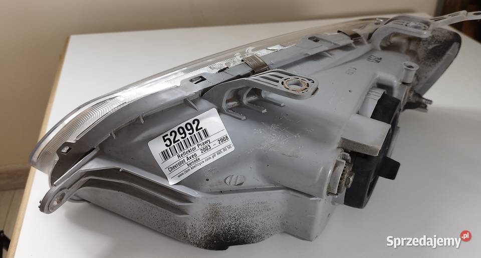 Lampa Prawa Przód Chevrolet Aveo Kalos T200 Warszawa