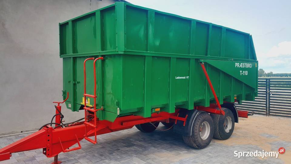Przyczepa rolnicza skorupowa Agromet Praestbro Sieradz
