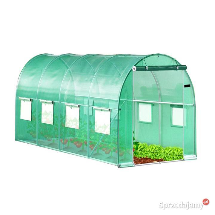 Tunel ogrodowy foliowy szklarnia folia 4x2x2m
