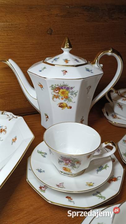 PT Trischenreuth Bavaria Seris Kawowy 10 osób Porcelana i szkło zachodniopomorskie Goleniów sprzedam