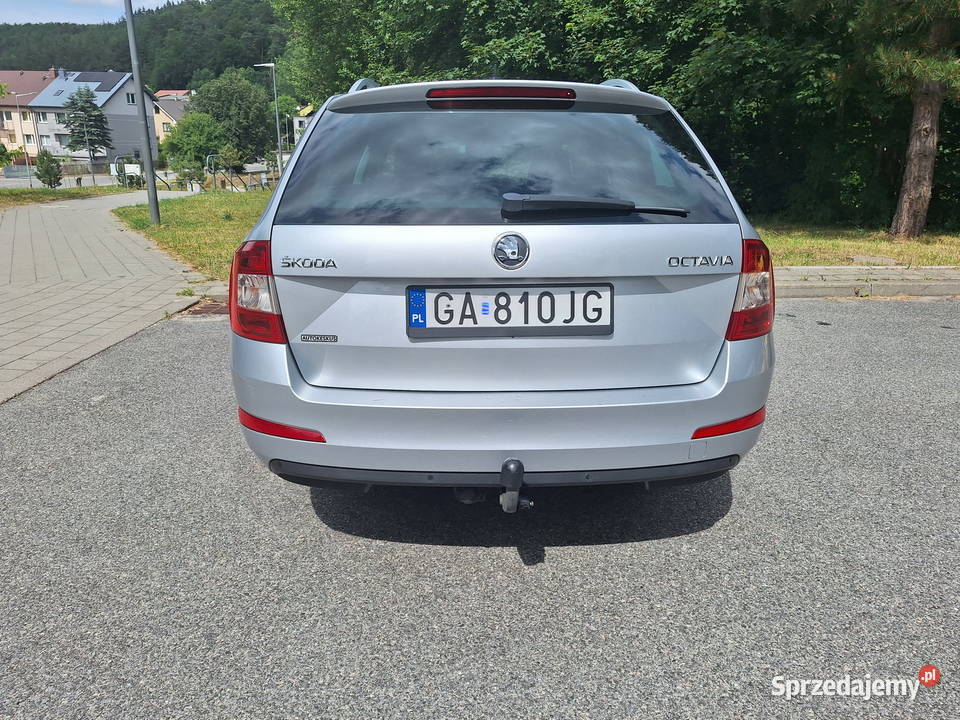 SKODA OCTAVIA 16 TDI automat DSG kombi Rok produkcji 2014 Gdynia