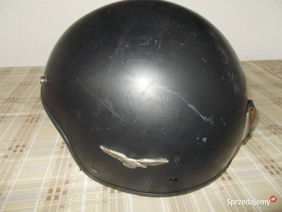 Kask motocyklowy Ceberg XL Junak Wsk Shl M72 Dębno