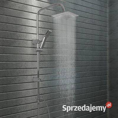 vidaXL Prysznic z deszczownicą i słuchawką stal