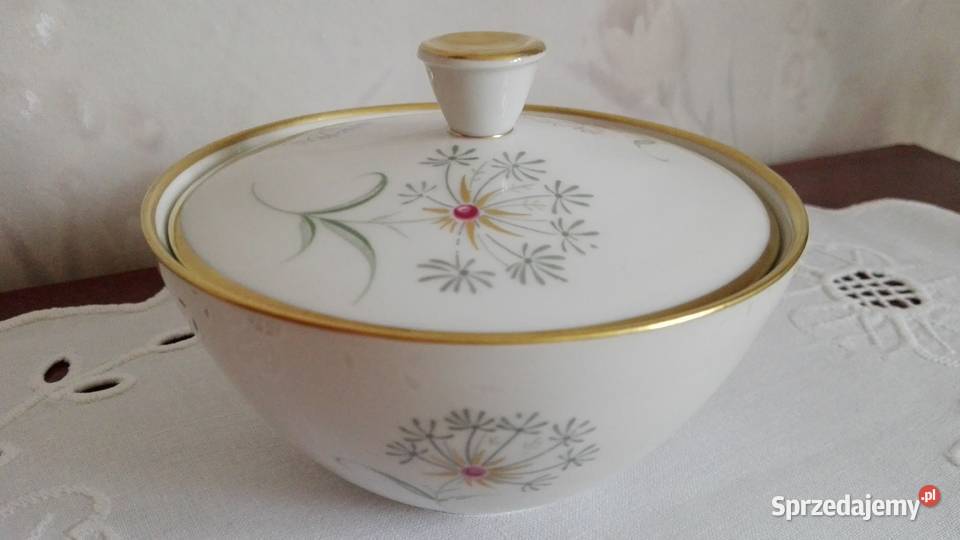 Szkatułka bombonierka cukiernica porcelana Białystok