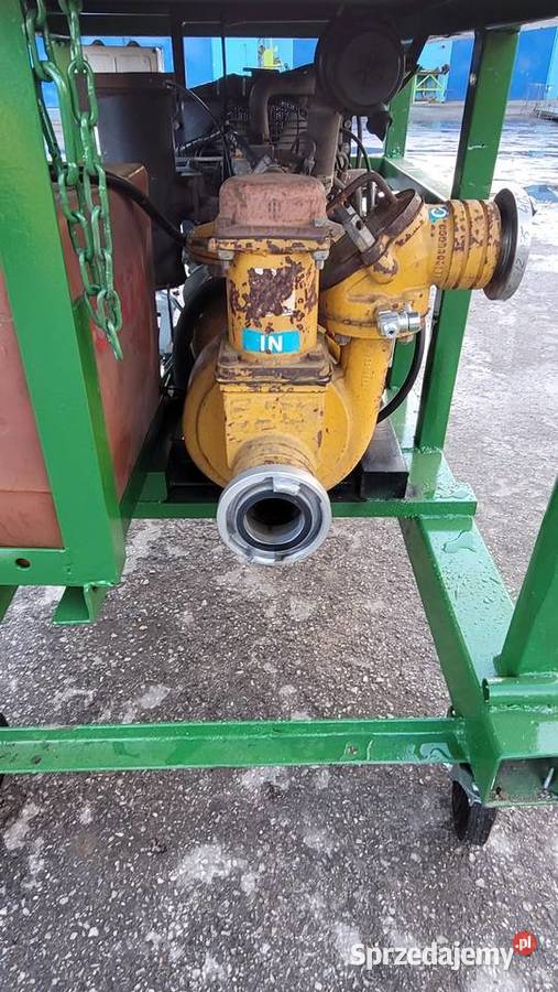 Motopompa SELWOOD samozasysającą silnik Yanmar nieuszkodzony Nowy Korczyn