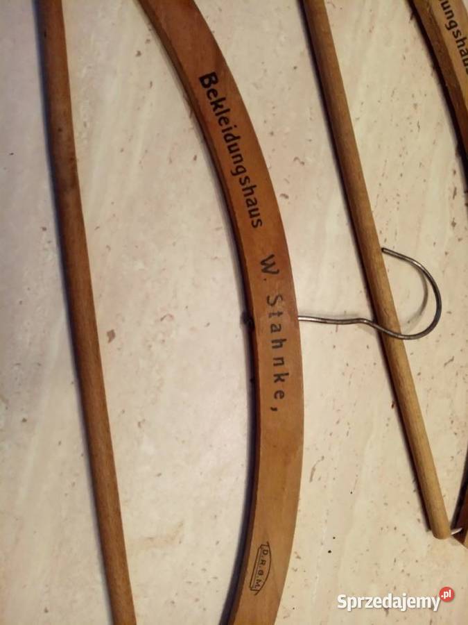 Stare drewniane wieszaki Nakło nad Notecią sprzedam