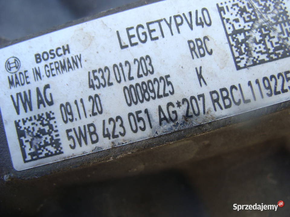 VW GOLF 8 LEON PRZEKŁADNIA MAGLOWNICA osobowe Goleniów