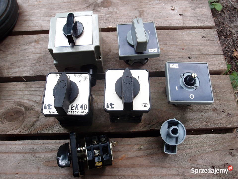 przełączniki krzywkowe 2pozycyjne Różne TYPY łódzkie