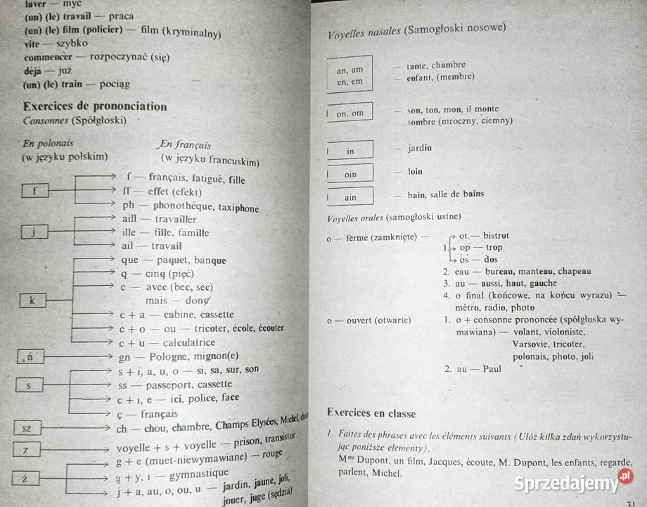 Chez les francais 12 Aleksander Milecki Rok wydania 1984 Książki i Podręczniki