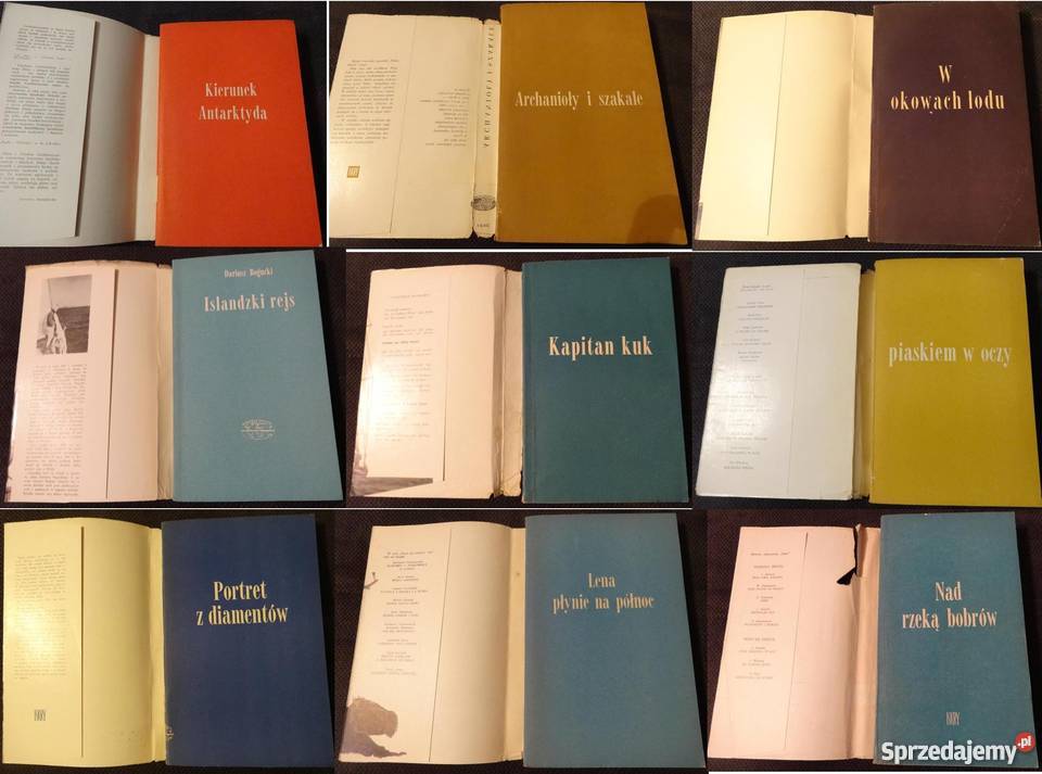 Zestaw 13 książek seria wydawnicza Naokoło Szczecin