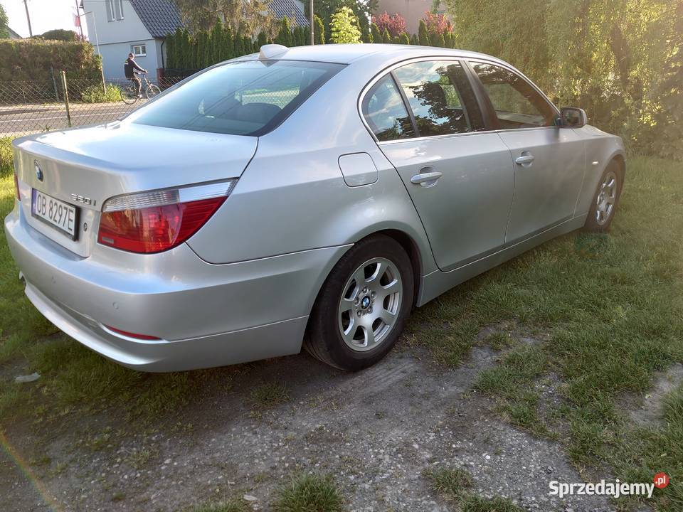 BMW E60 M54 22 benzyna Oryginalny przebieg i 100 elektryczne lusterka Lewin Brzeski