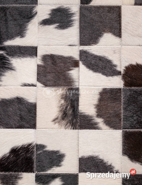Skóra bydlęca dywan patchwork skórzany 120x180 Szaflary