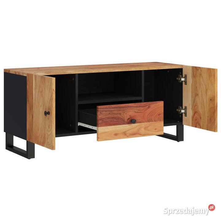 Szafka RTV 105x335x46 akacja i materiał Warszawa