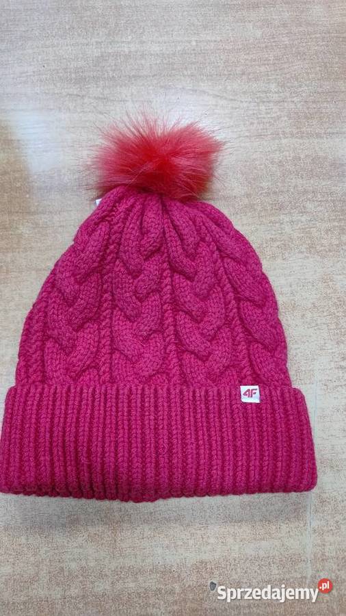 Czapka zimowa dziewczęca 4F one size 2 kolory Rozmiar 56 Dębica