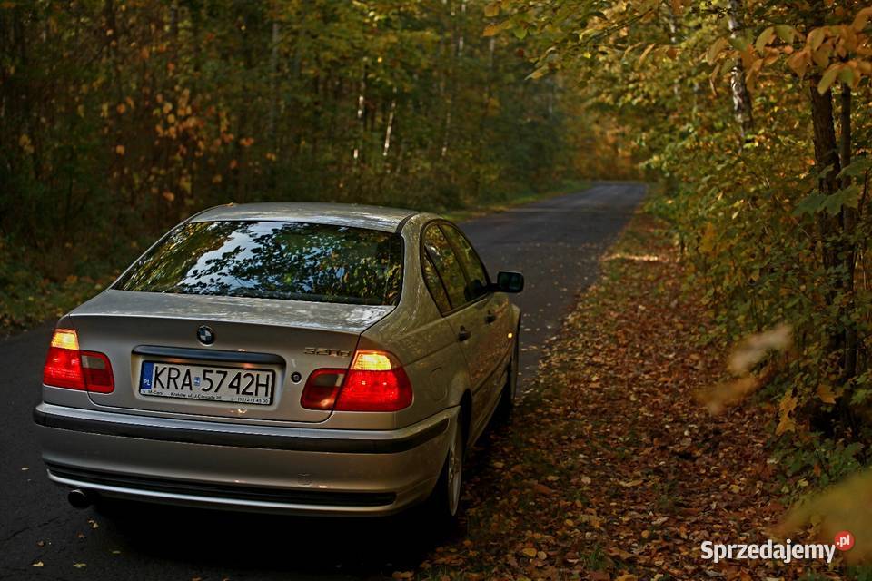BMW 320d stan niemal katalogowy skórzana tapicerka Bytom sprzedam