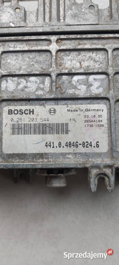 Komputer Skoda Felicia 13 Bosch 0261203544 małopolskie Tylicz