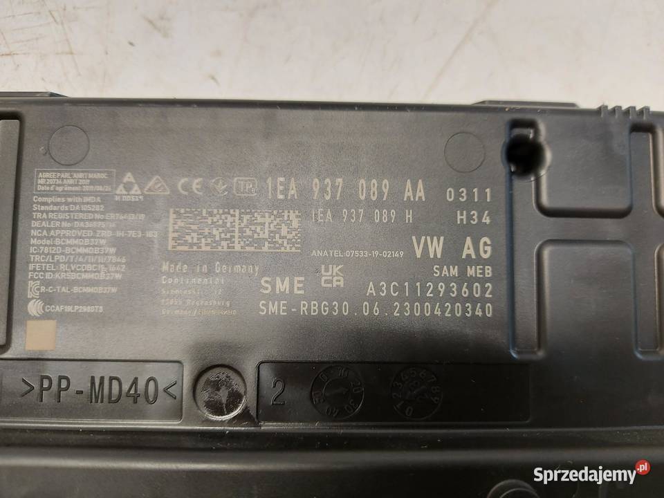 Audi Q4 ETRON 89A 89E MODUŁ STEROWNIK KOMFORTU sprzedam