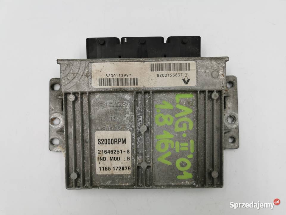 Sterownik Silnika Renault Laguna 2 18 8200153997 Wyszków