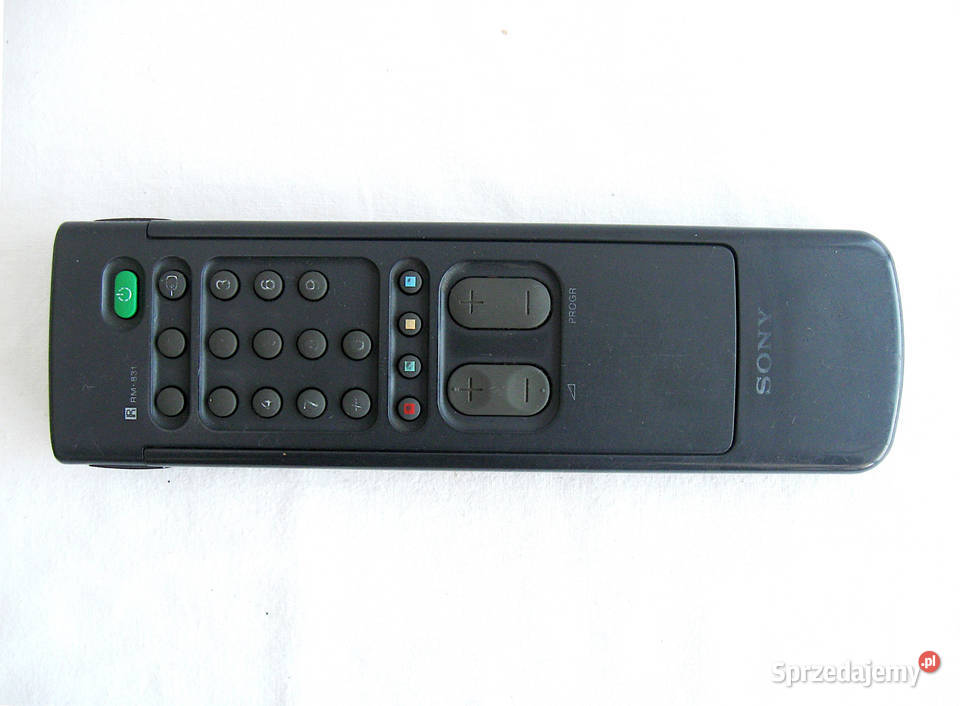 Oryginalny pilot SONY RM831 dwustronny Elektronika zachodniopomorskie