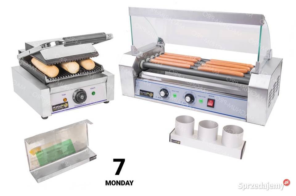 Zestaw do hot dogów nowy Możliwość wystawienia Masłów Drugi