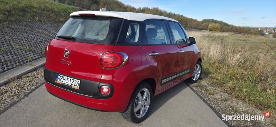 Fiat 500L 14TURBO 2015z Niemiec Bezwypadkowy wielofunkcyjna kierownica