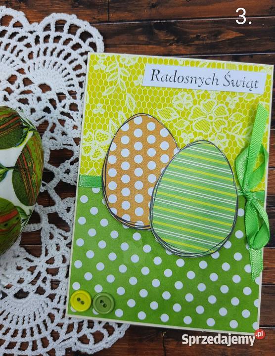 Kartki wielkanocne ręcznie robione Wielkanoc 4 Kraków