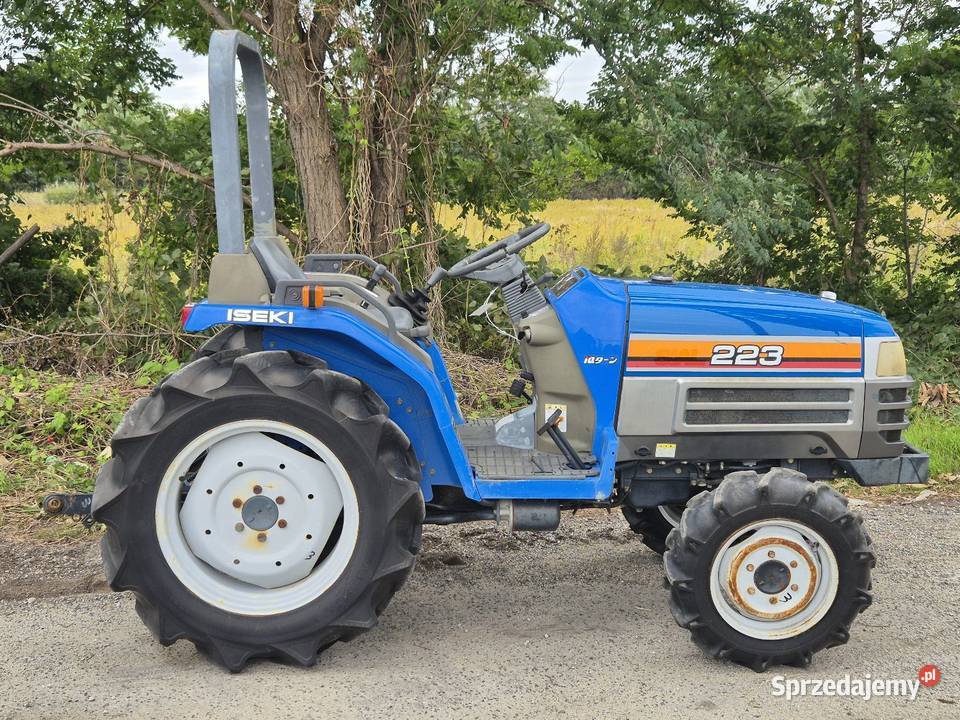 Traktorek ISEKI TF223F 22 44 Wspomaganie Małuszyn