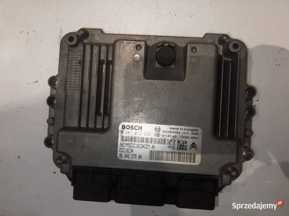 komputer moduł peugeot 407 16hdi osobowe wielkopolskie Ostrów Wielkopolski