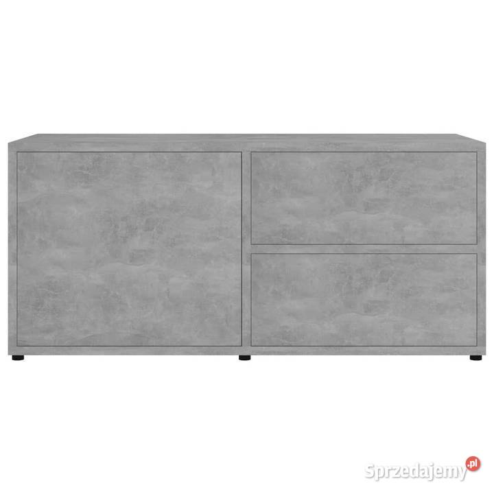 Szafka pod telewizor szarość betonu 80x34x36 Warszawa