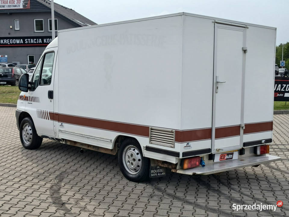 Citroen Jumper sklep food truck witryna pieczywo Samochody dostawcze małopolskie Kęty