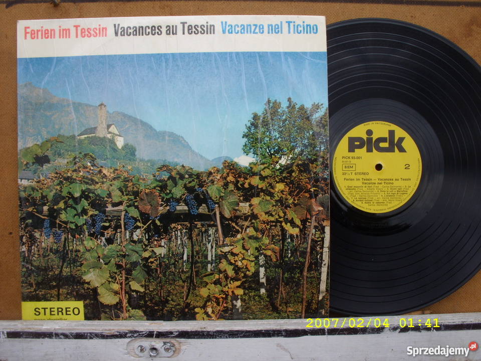 Pop LP FERIEN IN TESSINVACANCES płyta winylowa Płyty i kasety Muzyka Wołów