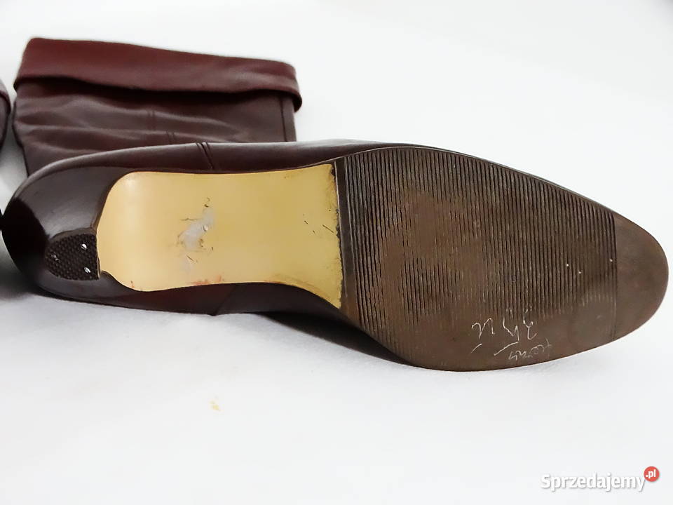 Kozaki damskie wysokie bordowe Lady Gabor 39 lubelskie Biłgoraj sprzedam