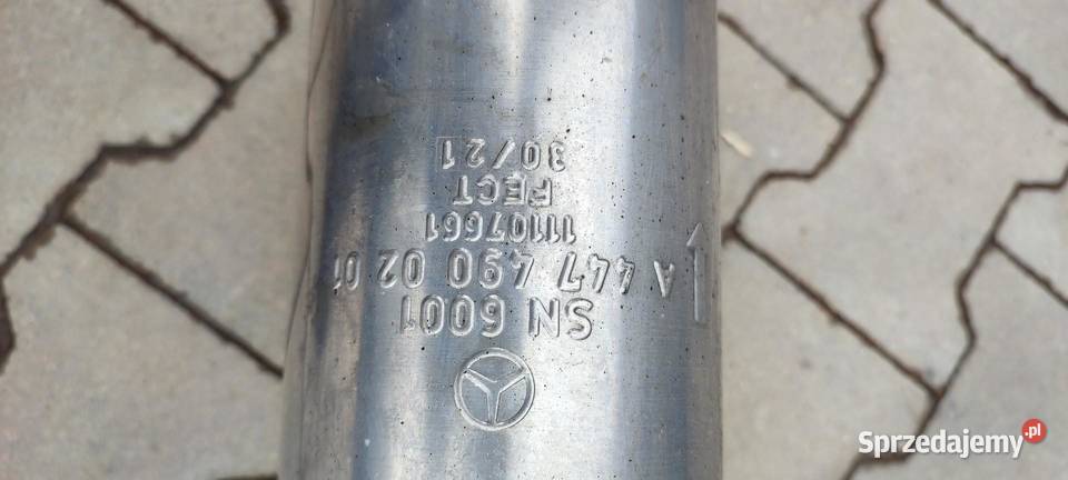 MERCEDES VITO W447 TŁUMIK KOŃCOWY A4474900201 sprzedam