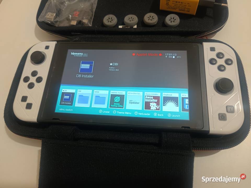 Nintendo Switch cfw Atmosphere mazowieckie Warszawa