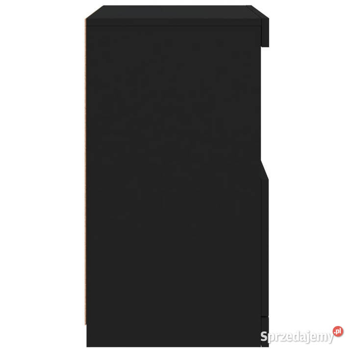 Szafka z oświetleniem LED czarna 41x37x67 Pozostałe Warszawa