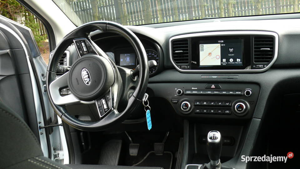 Kia Sportage 16 benzyna 2018r Sprowadzony podlaskie Sokółka