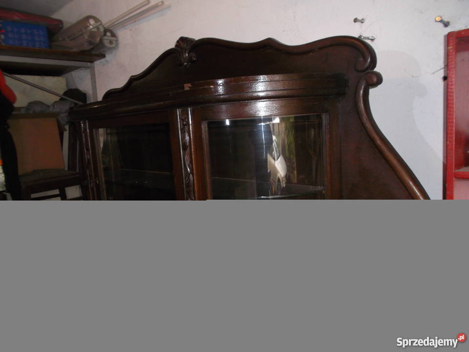 Stara nie zniszczona komoda z nadstawką Kluczbork