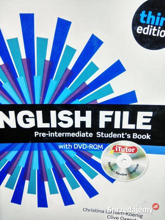 English file preintermediate student book Warszawa sprzedam