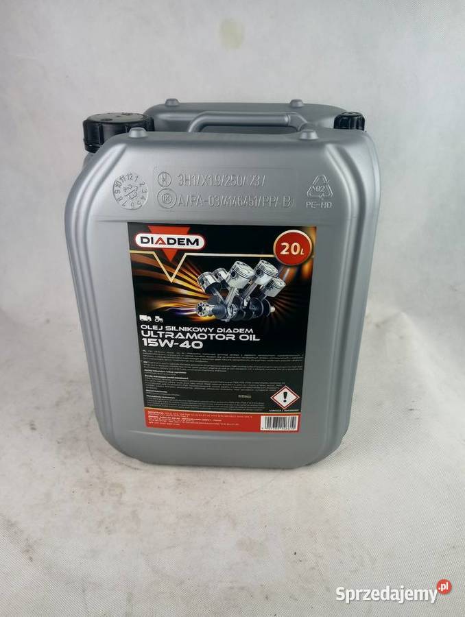 Olej silnikowy Diadem UltraMotor 15W40 20L Józefin