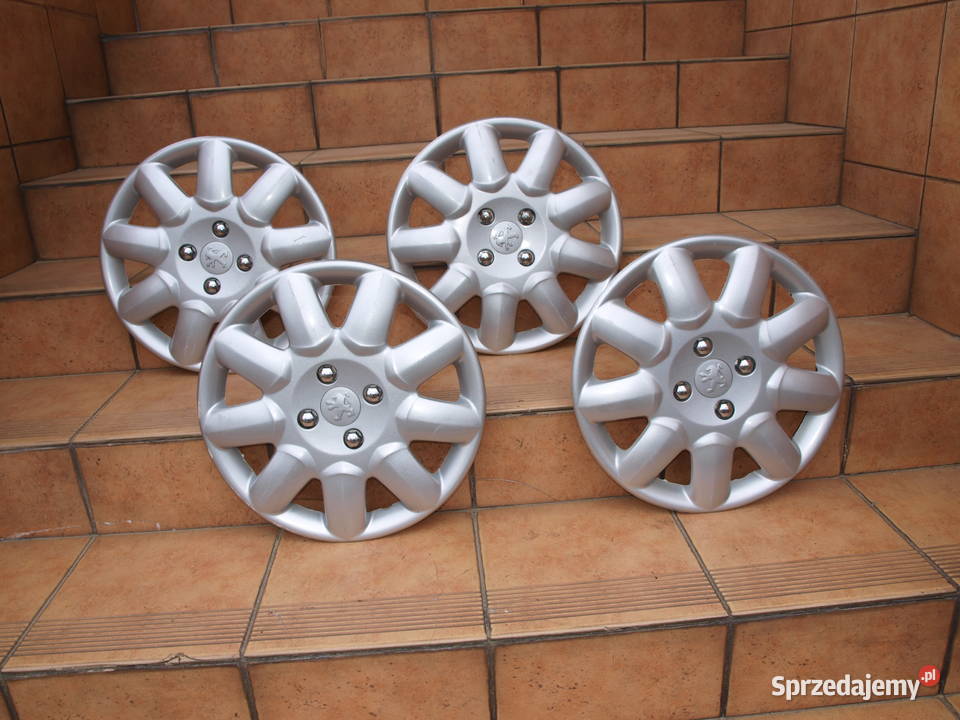 Pełgeot kołpaki 15 oryginalne komplet 4 sztuki Kalisz sprzedam