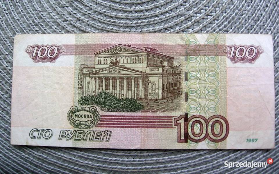 Rosja 100 Rubli 1997r Kalisz sprzedam