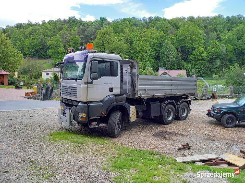 MAN TGA 33440 samochód ciężarowy 6x6 wywrotka Nowy Sącz sprzedam